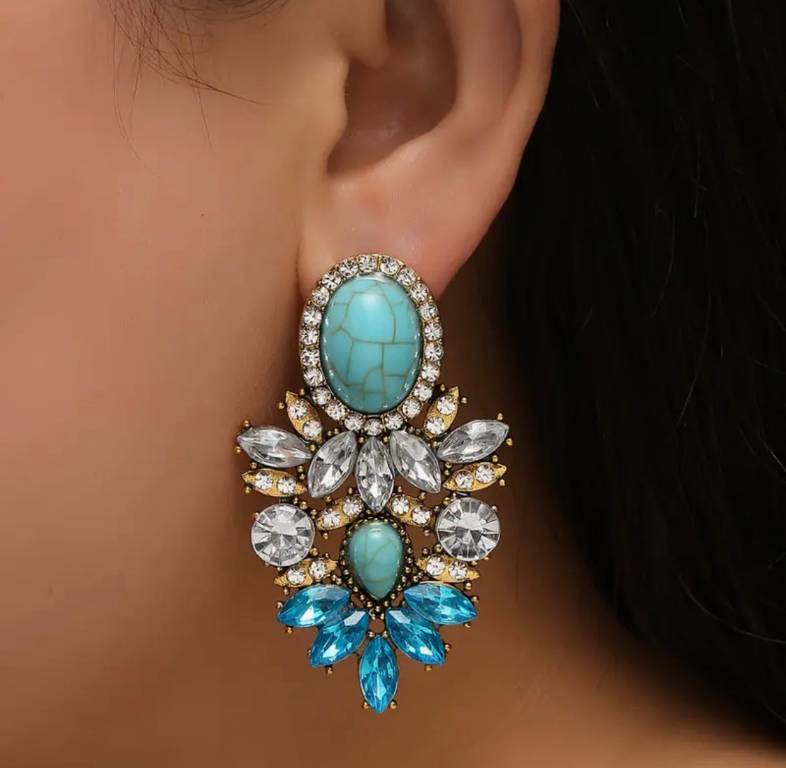 Imperial Bloom Statement Earrings!