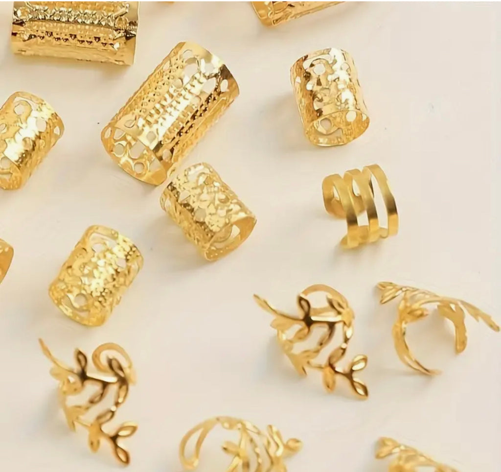 20pcs vintage braid rings