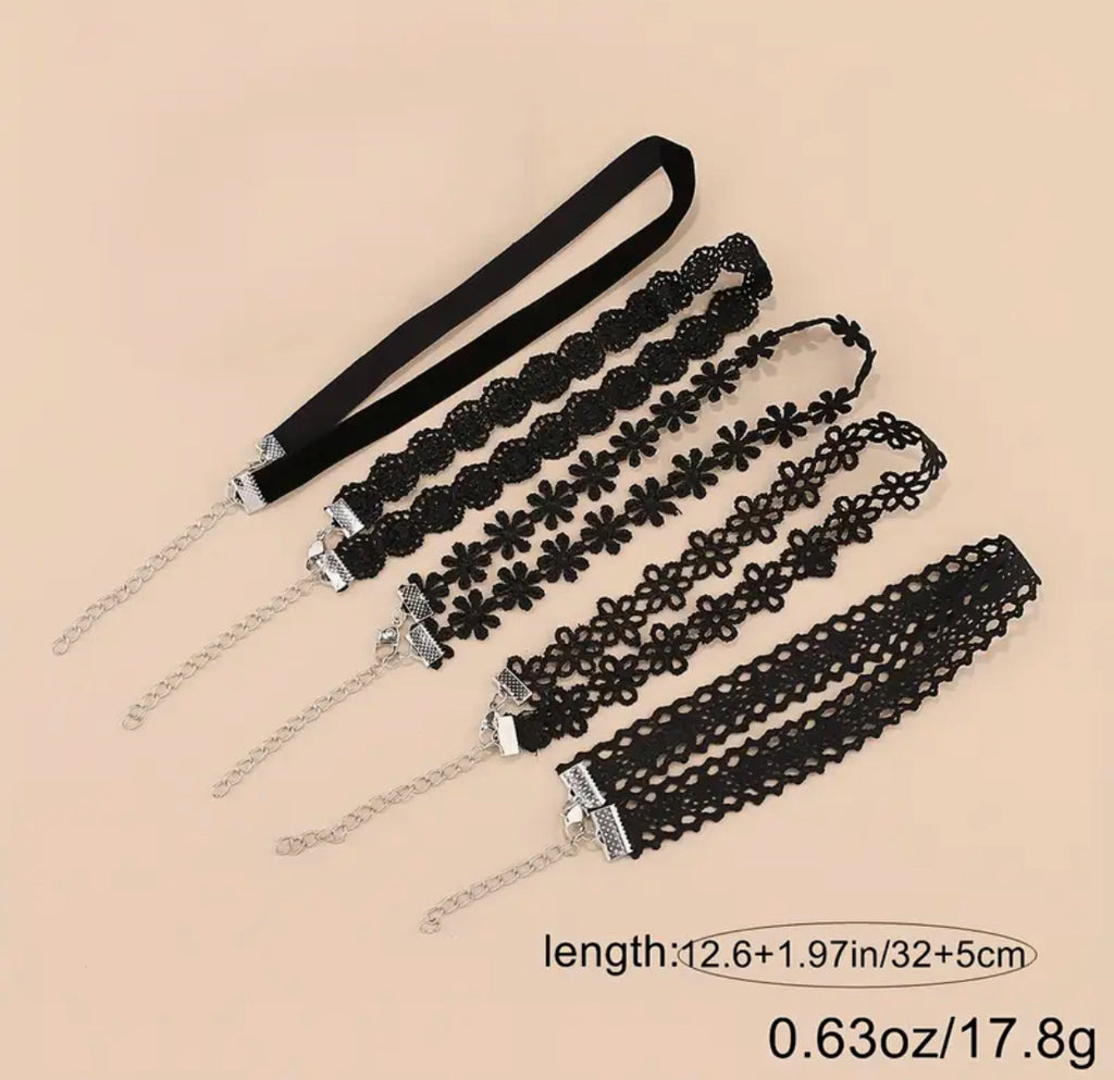 5pcs chokers