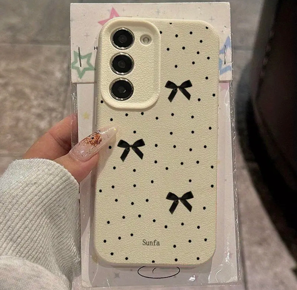 Polka Dot Bow PhoneCase
