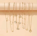 6pcs necklaces set