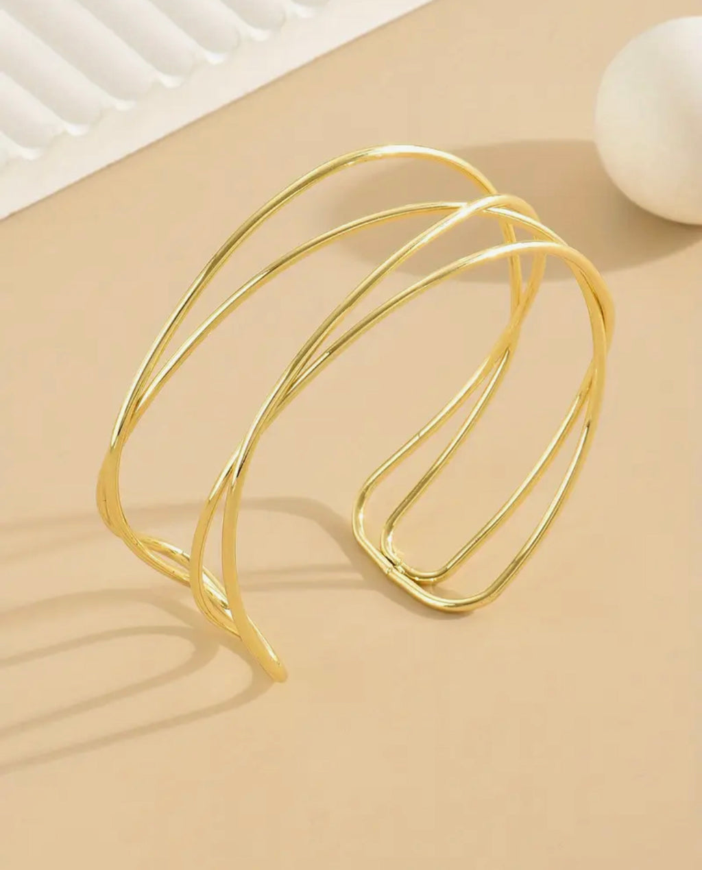 Wire Interwoven Armcuff