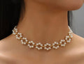 Floral Pearl Choker