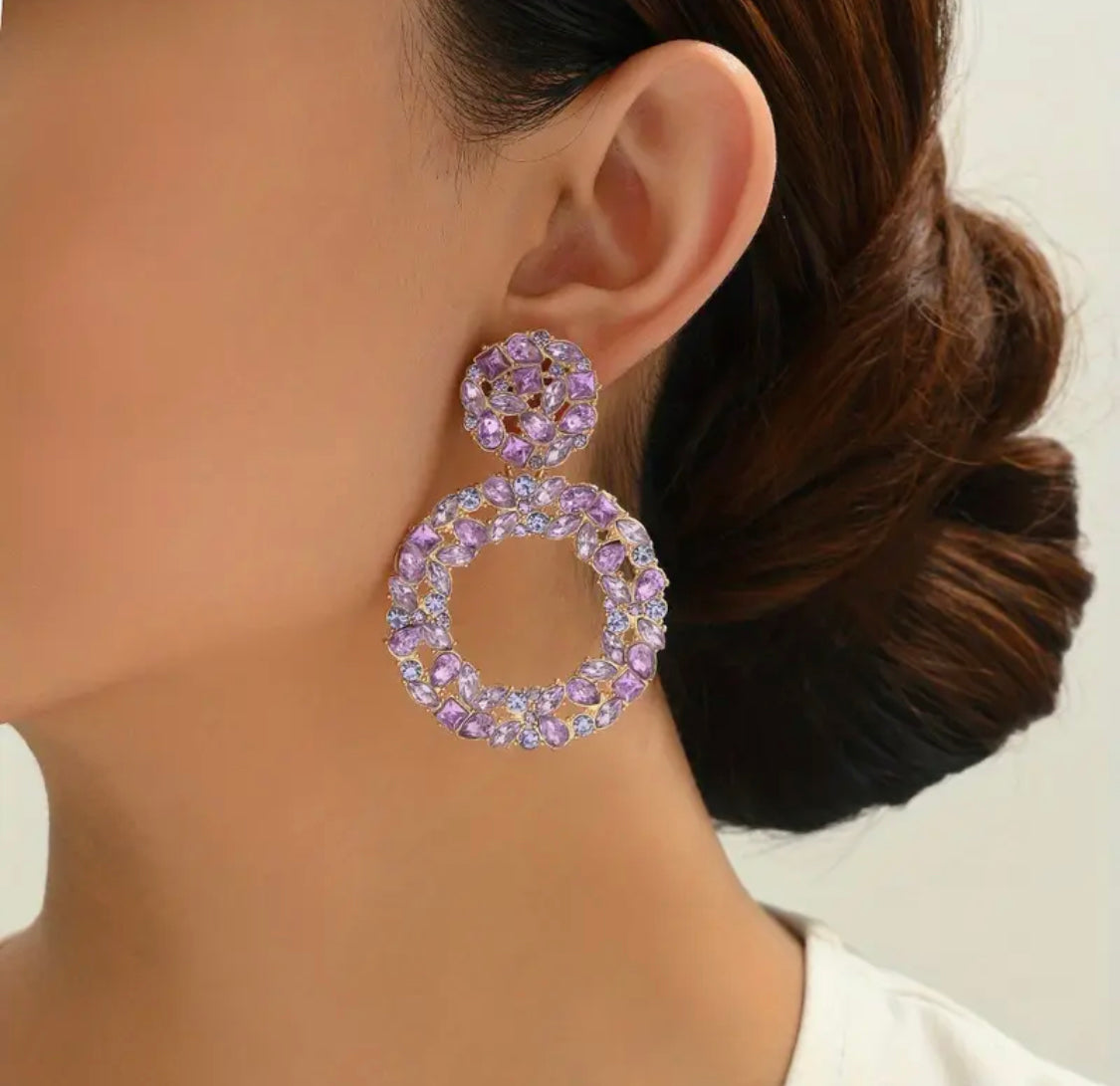 Celeste Halo Earrings