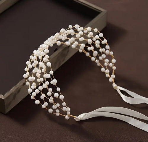 Aurelia Beaded Veil
