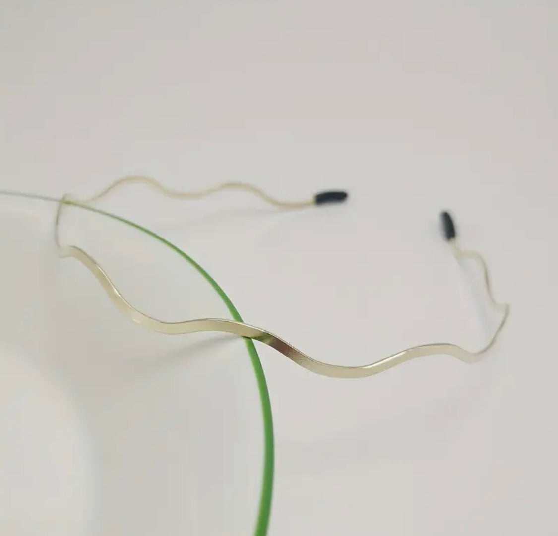 3pcs golden twist headbands