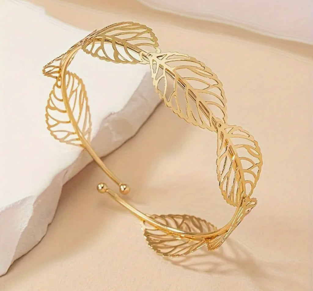 Golden Leaf Armcuff