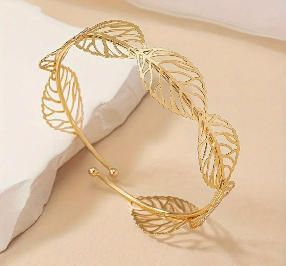 Golden Leaf Armcuff