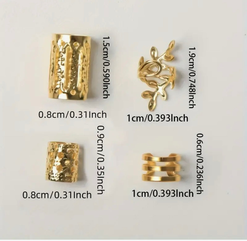 20pcs vintage braid rings