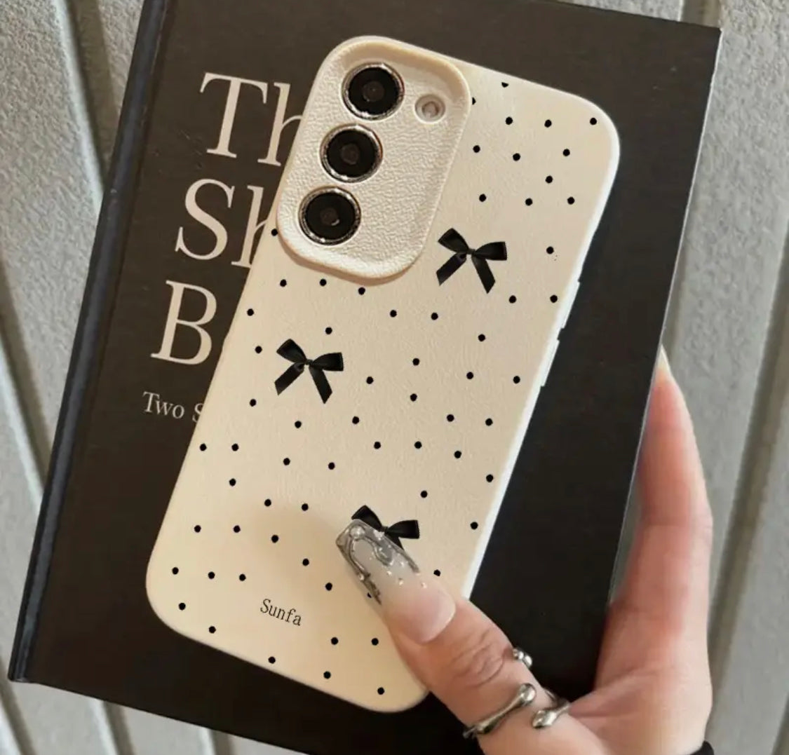 Polka Dot Bow PhoneCase