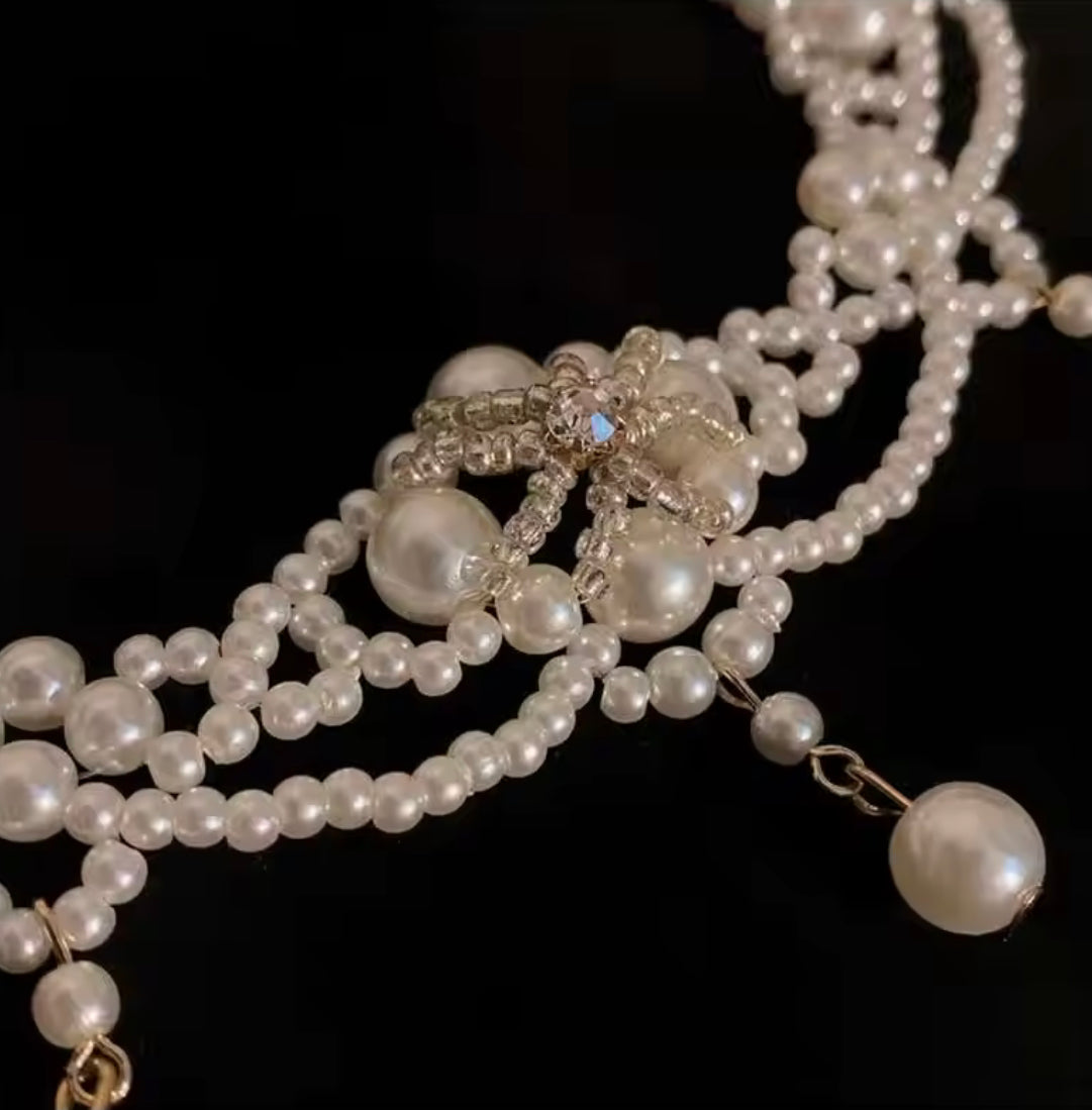 Vintage Pearl Choker