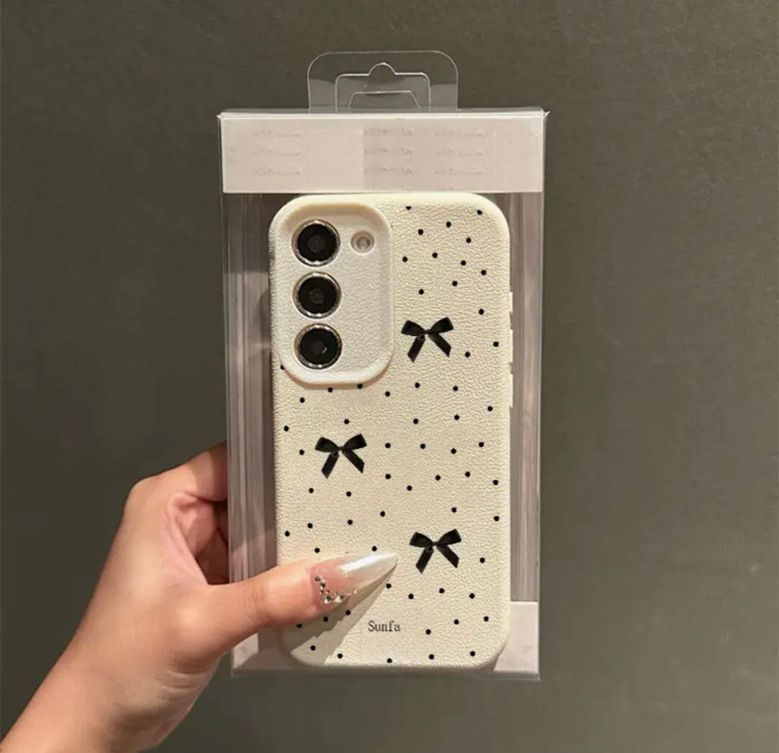 Polka Dot Bow PhoneCase