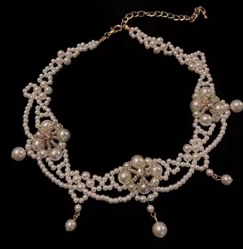 Vintage Pearl Choker