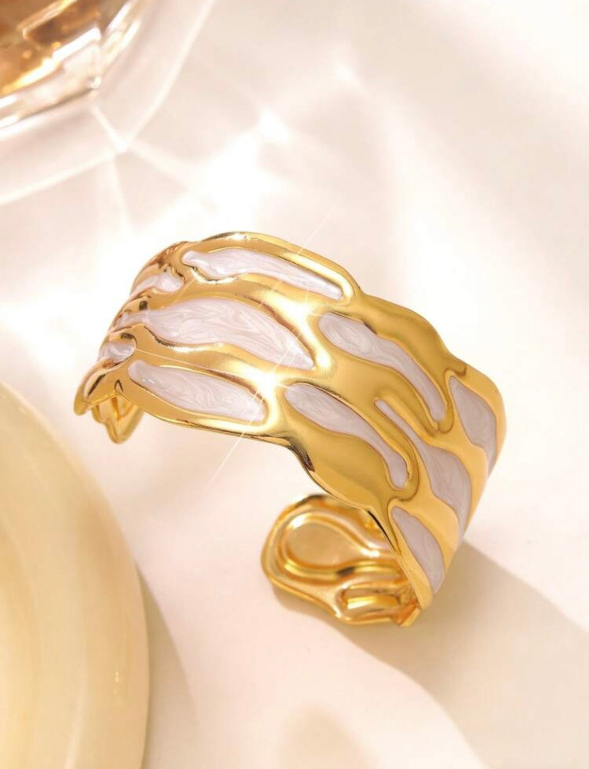 Luna Petals Elysian Wave Cuff