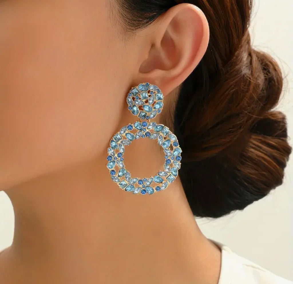 Celeste Halo Earrings