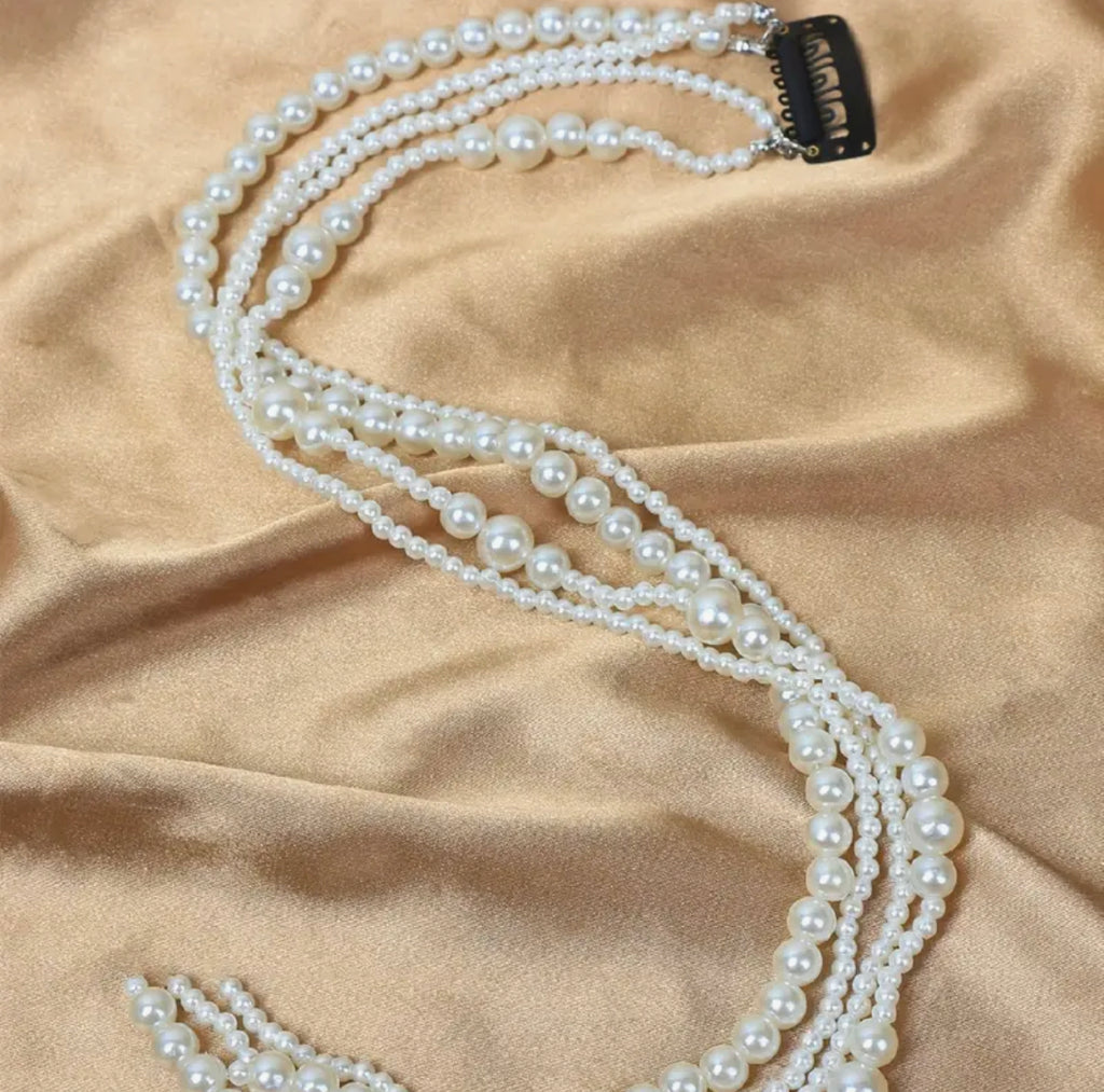 Aurelia Pearl Braid Veil