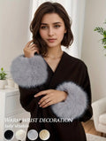 Faux Fur Wrist Cuffs