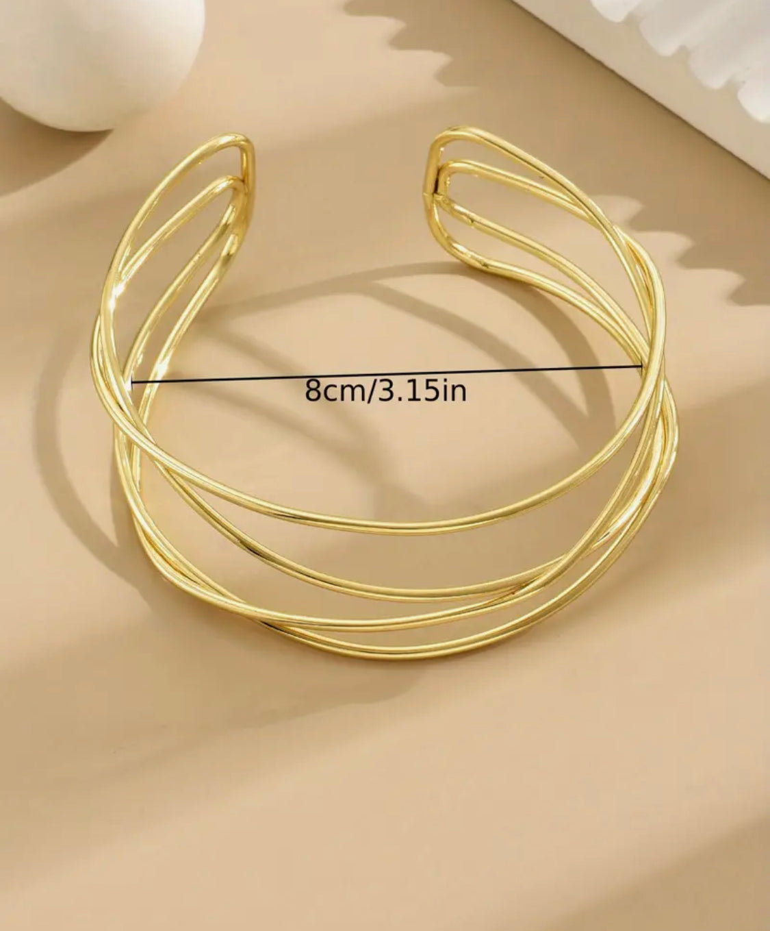 Wire Interwoven Armcuff