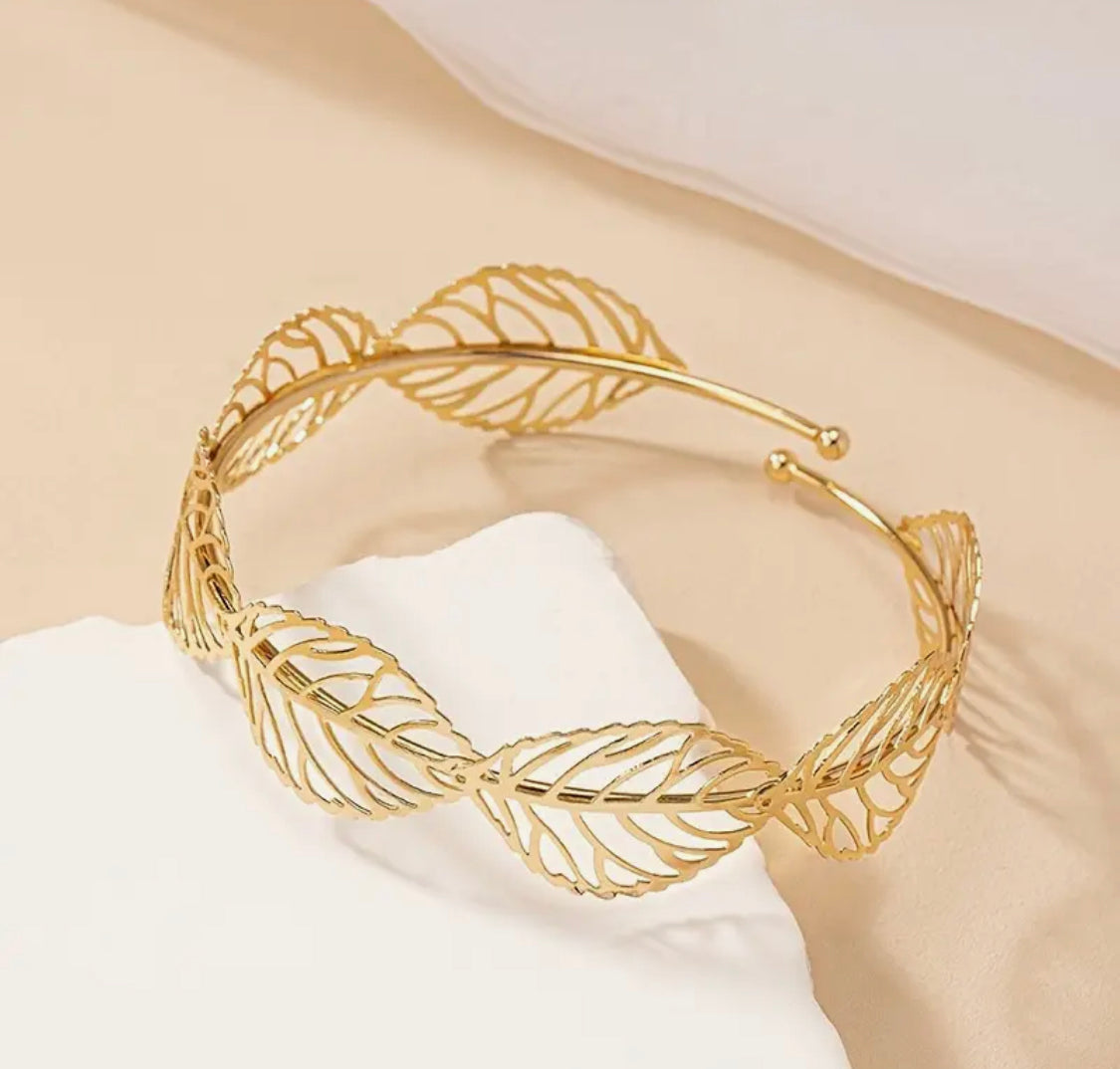 Golden Leaf Armcuff