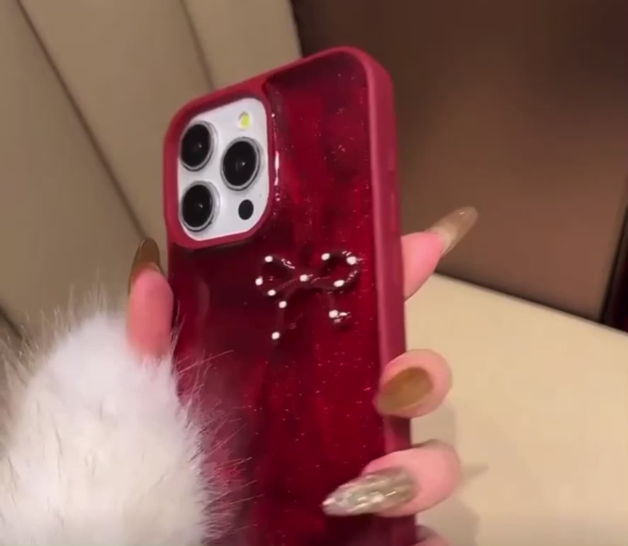 Luxury Glitter Bow PhoneCase